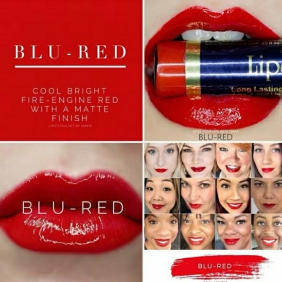 LipSense by SeneGence. Shade: Blu-Red, NWT - Picture 2 of 7